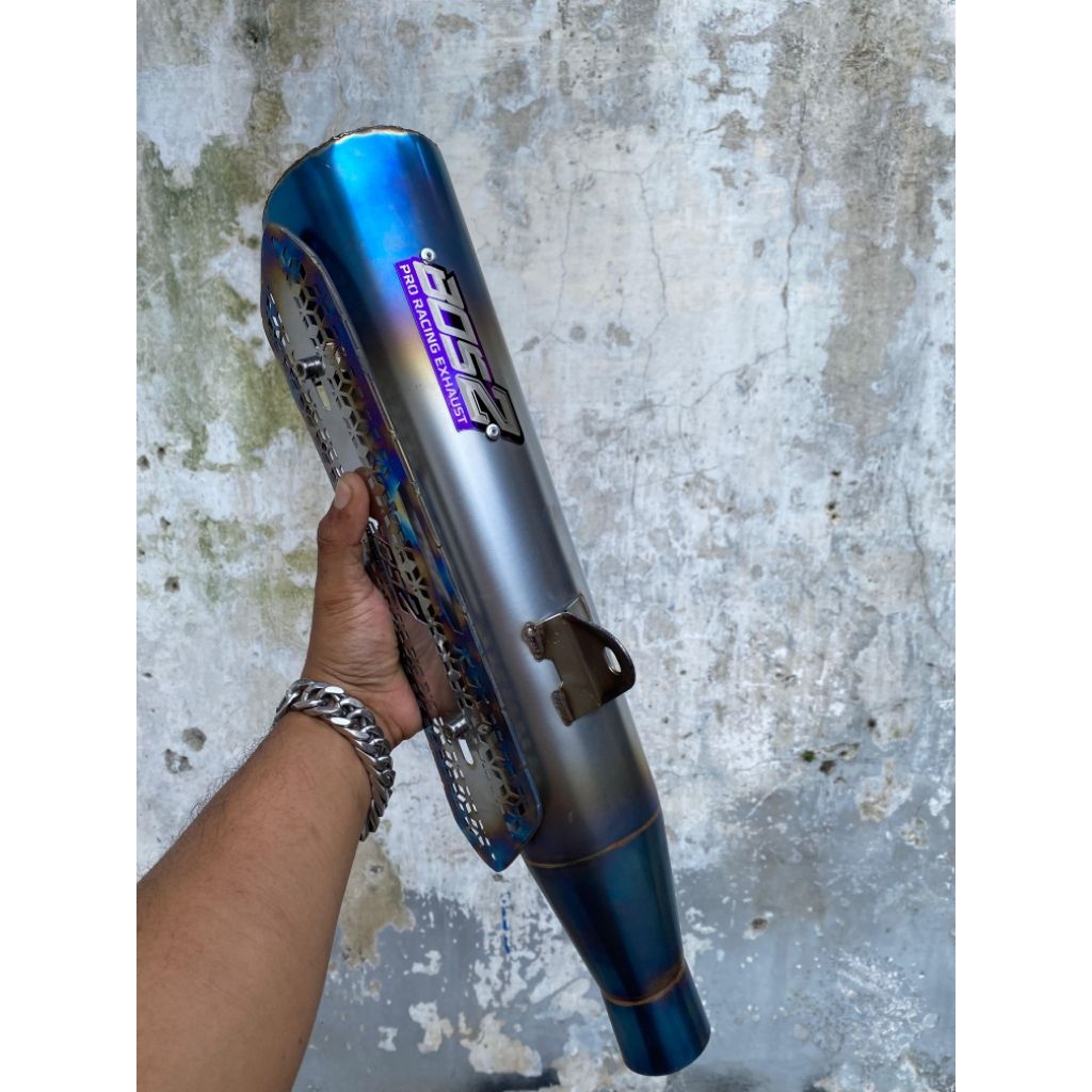 Knalpot wave kharisma knalpot tsukgi supra x 125 Knalpot standar racing sundblue ala titanium ORIGIN
