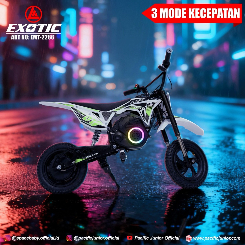 Mainan Trail Mini Moto EXOTIC EMT-2286