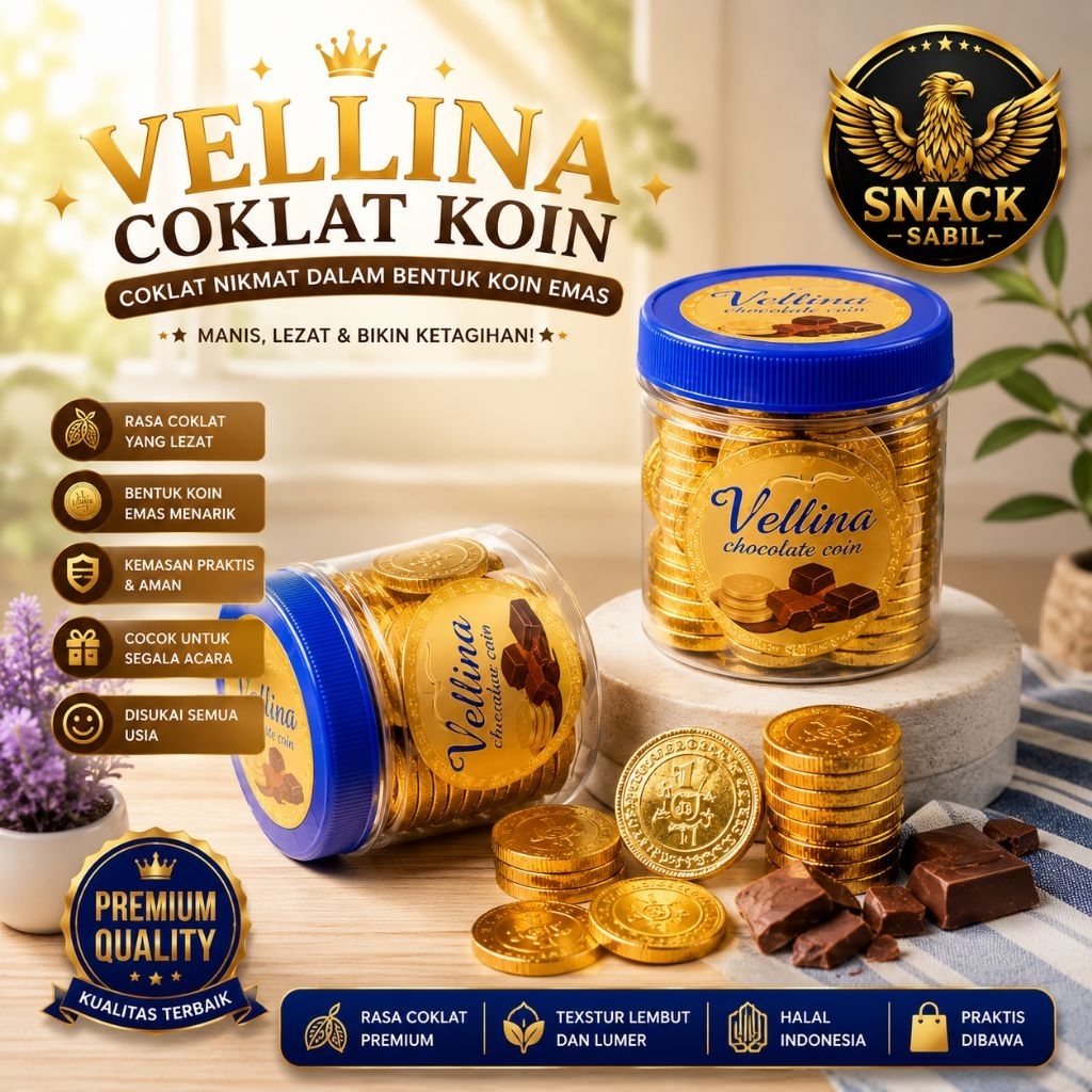 VELLINA COKLAT KOIN