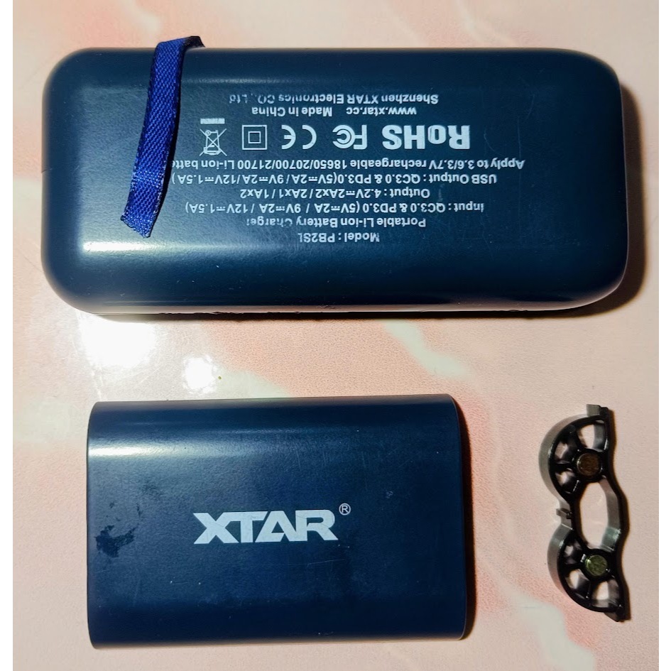 Cover & Bracket Baterai Power Bank Charger XTAR Type PB2SL seken