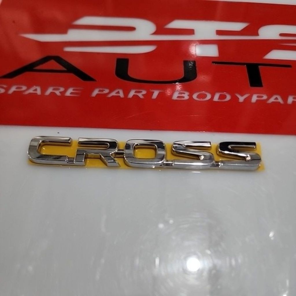 emblem emlem tulisan cross original xpander cross