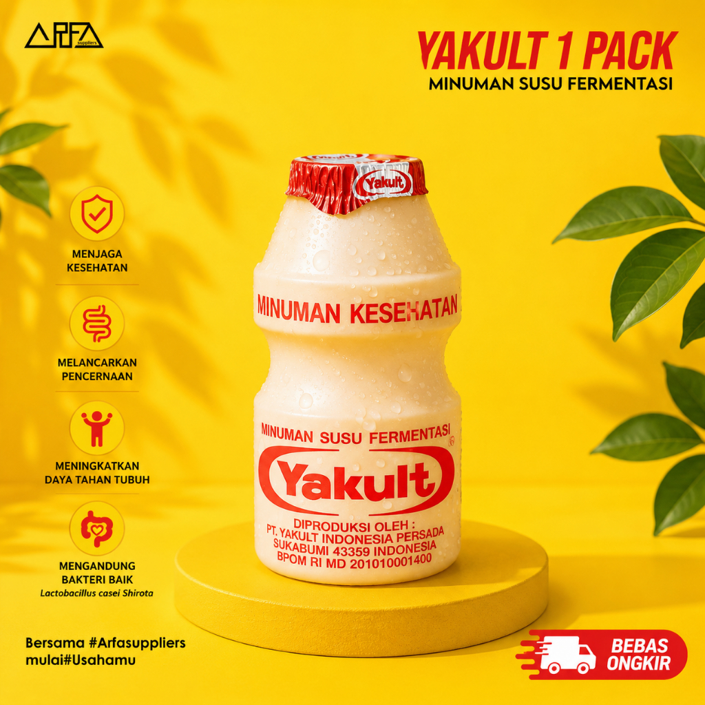 Minuman Fermentasi Yakult isi 5 botol