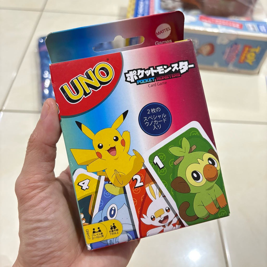 Kartu Uno Pokemon Original Jepang