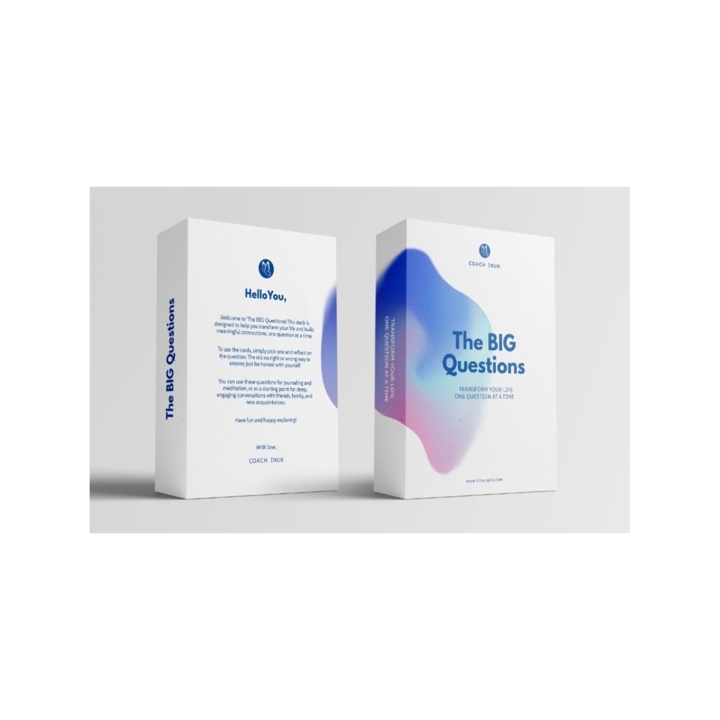 The BIG Questions Card Game - Kartu Permainan Deep Talk Premium