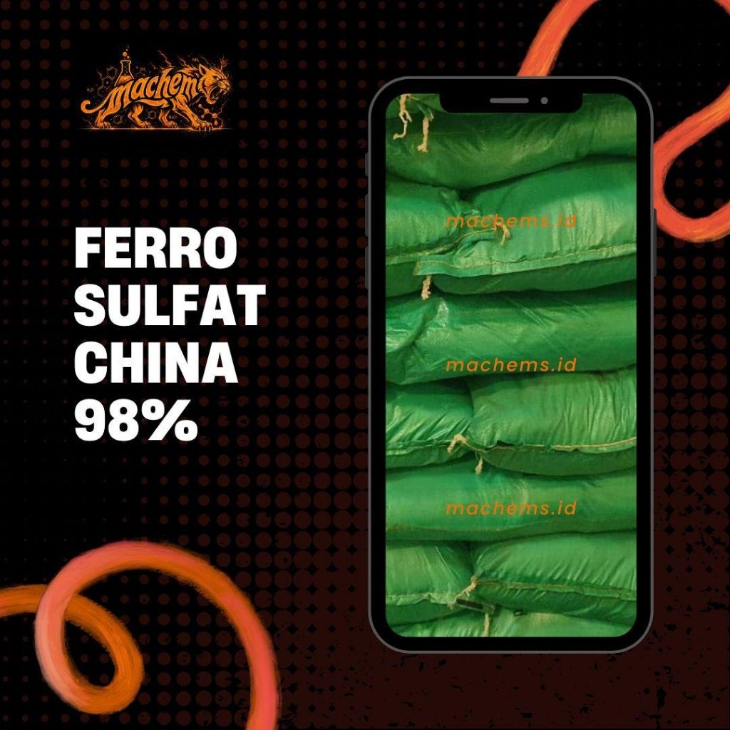 Ferro Sulfat (TUNJUNG) 98% China - 25 kg