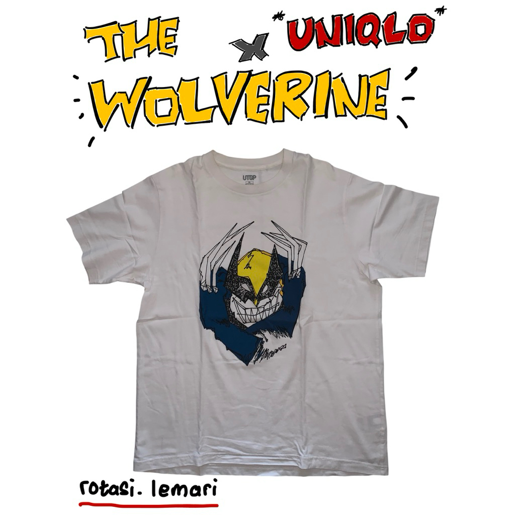 Kaos Uniqlo x Marvel (Preloved)