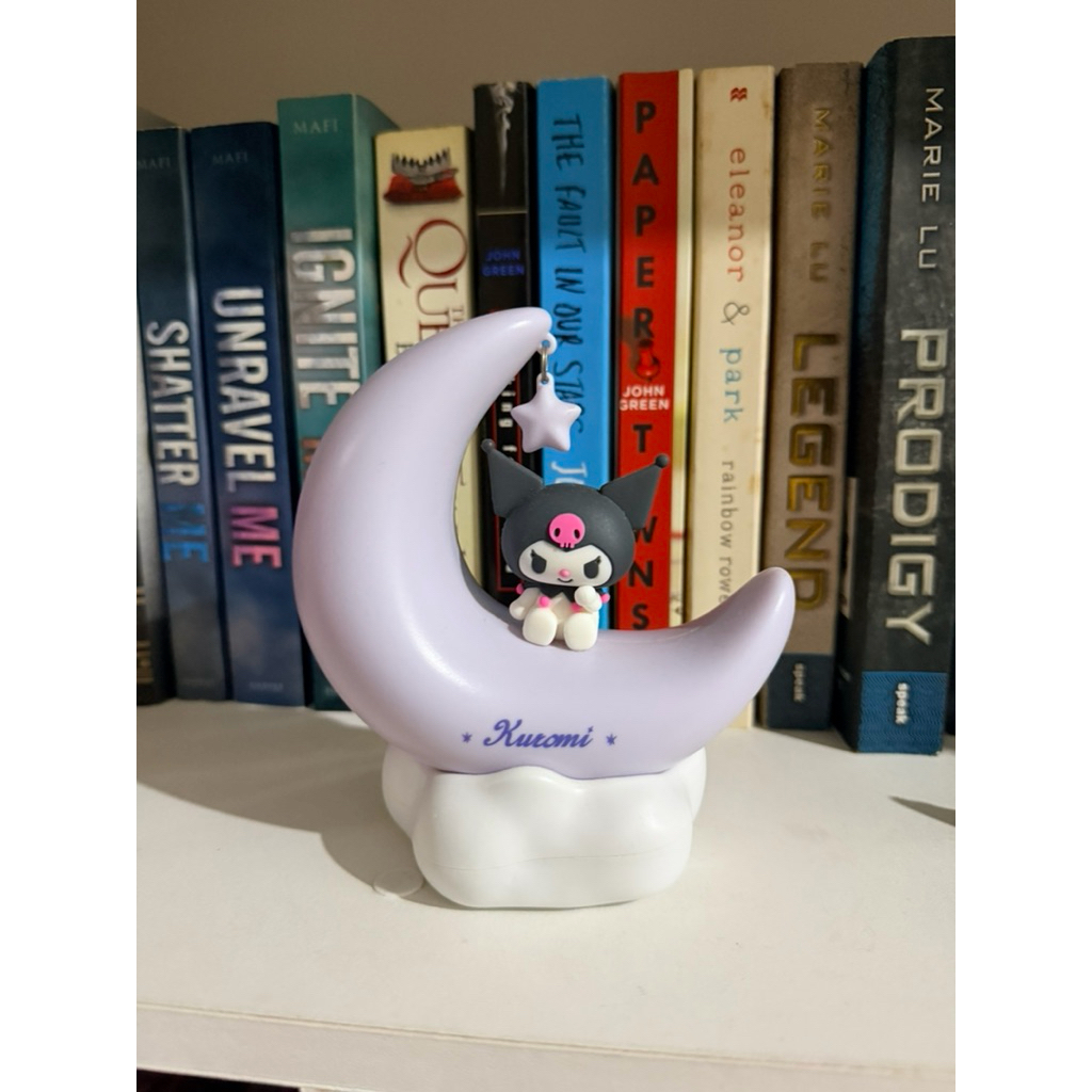 Lampu Tidur Sanrio Kuromi - Miniso Night Light Lamp preloved