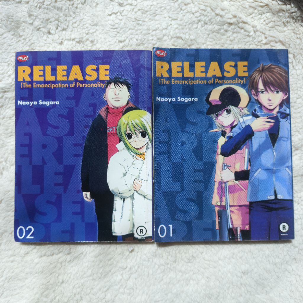 RELEASE by Naoya Sagara Vol 1-2 komik buku komik komik bahasa Indonesia