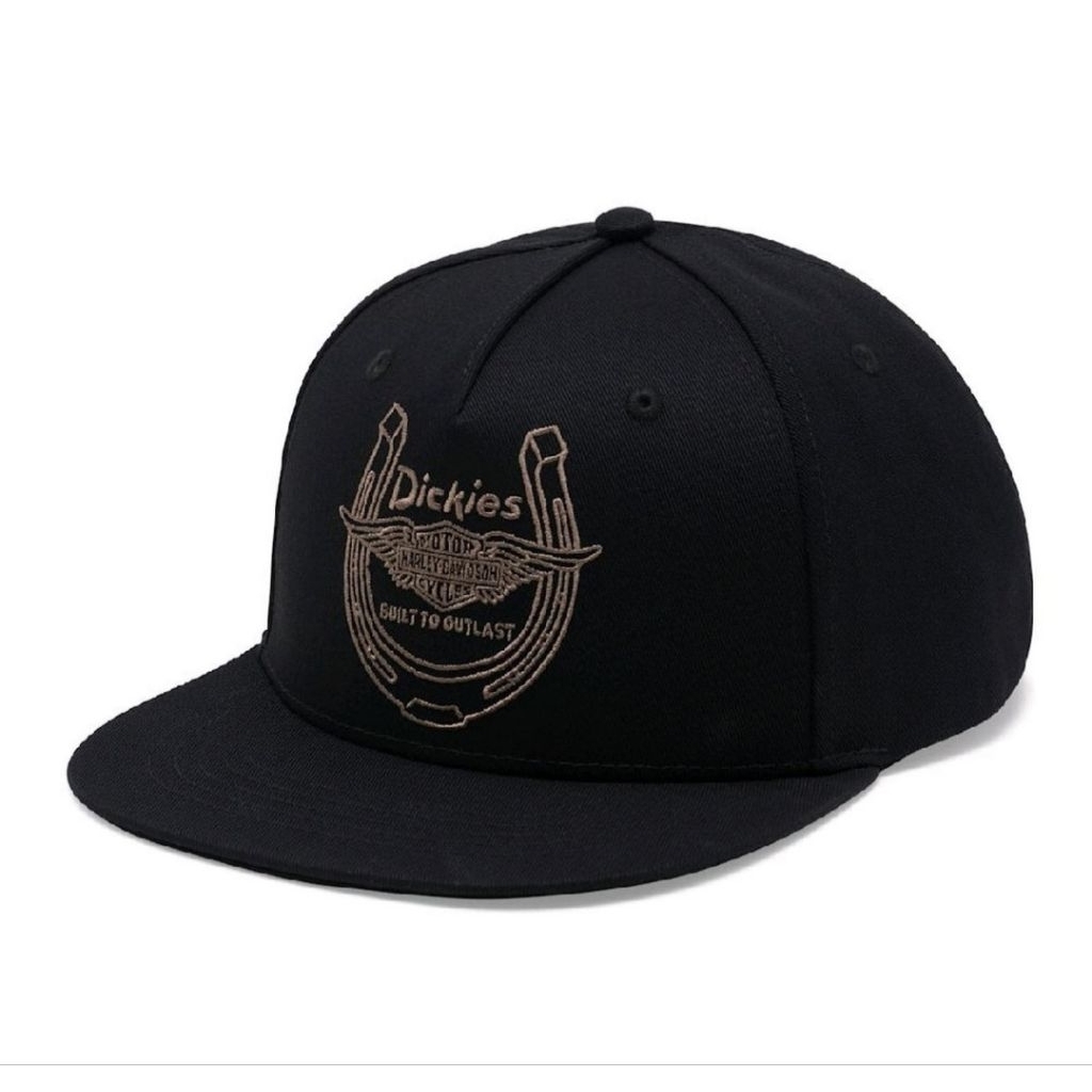 TOPI DICKIES X H-D ADJUSTABLE
BASEBALL CAP BLACK | ORIGINAL HD

GENUINE 97603-26VX