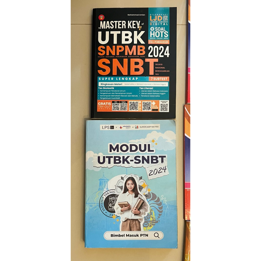 buku kelas 10, 11, 12, bimbel PROSUS INTEN, latihan UTBK SNPMB
