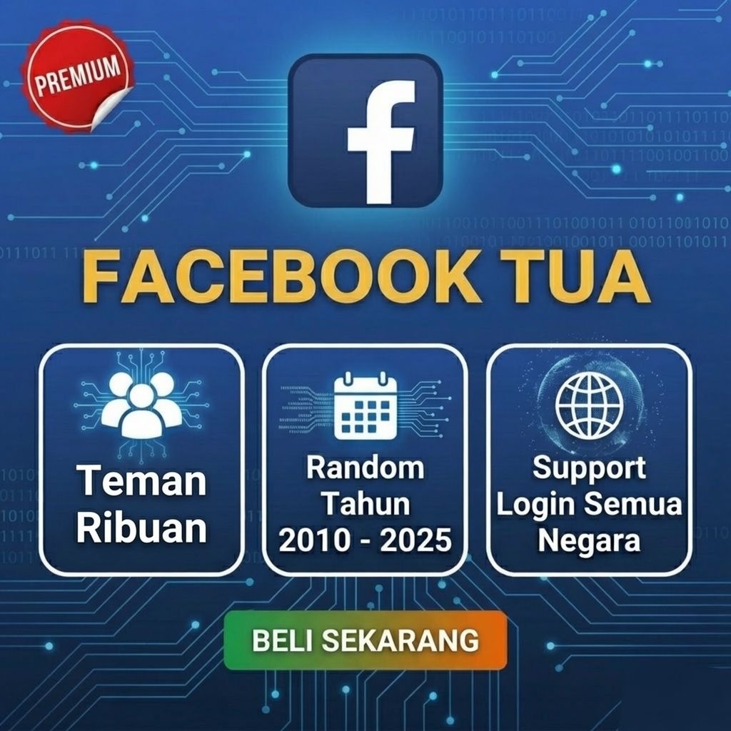 Akun FB TUA 2010-2025 | Akun Facebook | Fb tua | Fb old