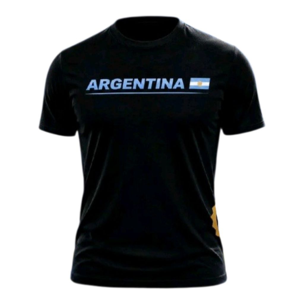 Kaos Distro Argentina Biru – Kaos Supporter Argentina Keren dan Berkelas