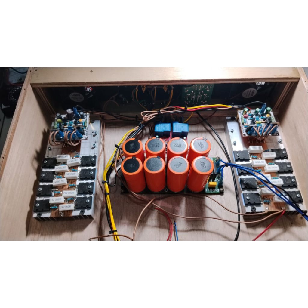 power Rakitan Tanpa Travo 2x4 Set Transistor Toshibah