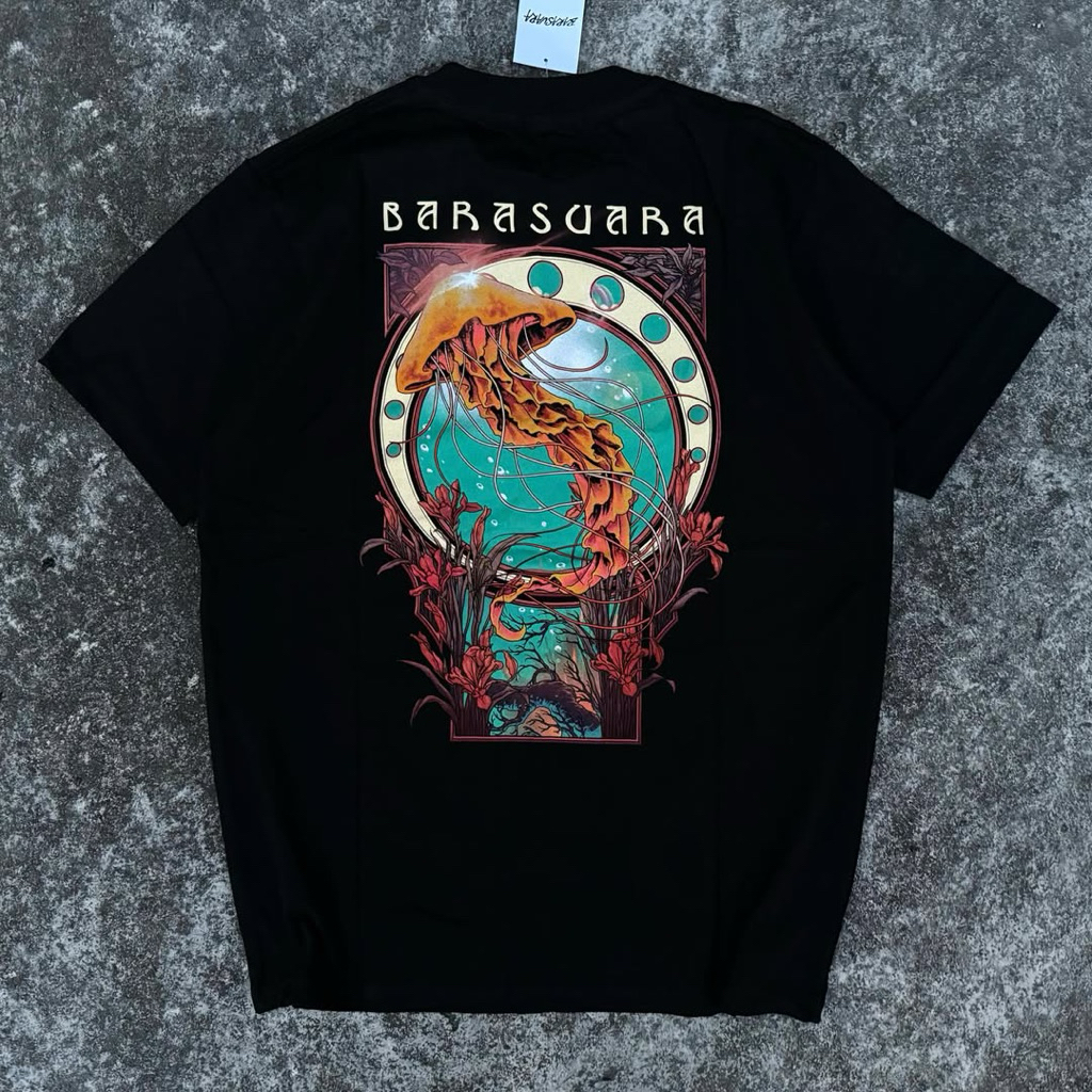 BARASUARA AKAWORK BLACK TSHIRT