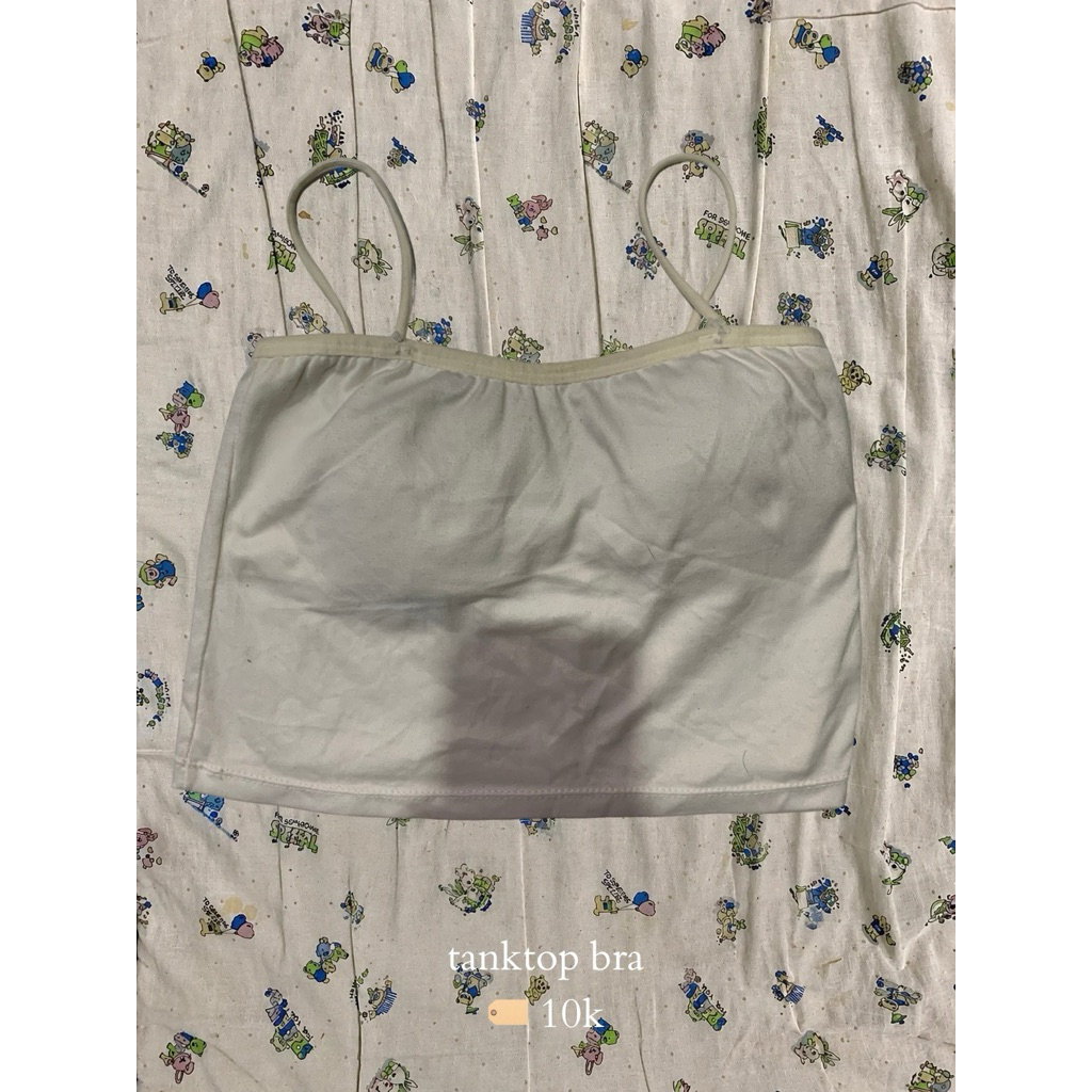 Tanktop Bra Putih