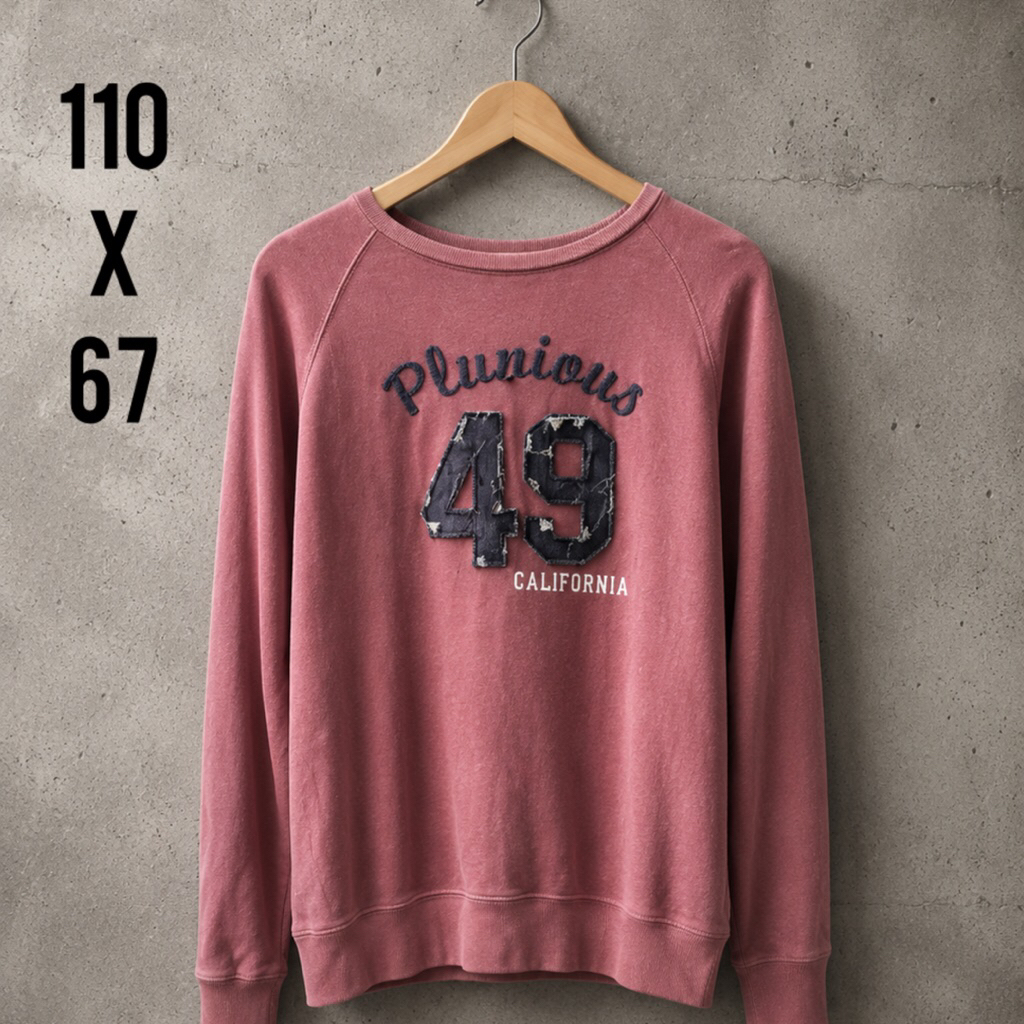 Crewneck Maroon Pluvious