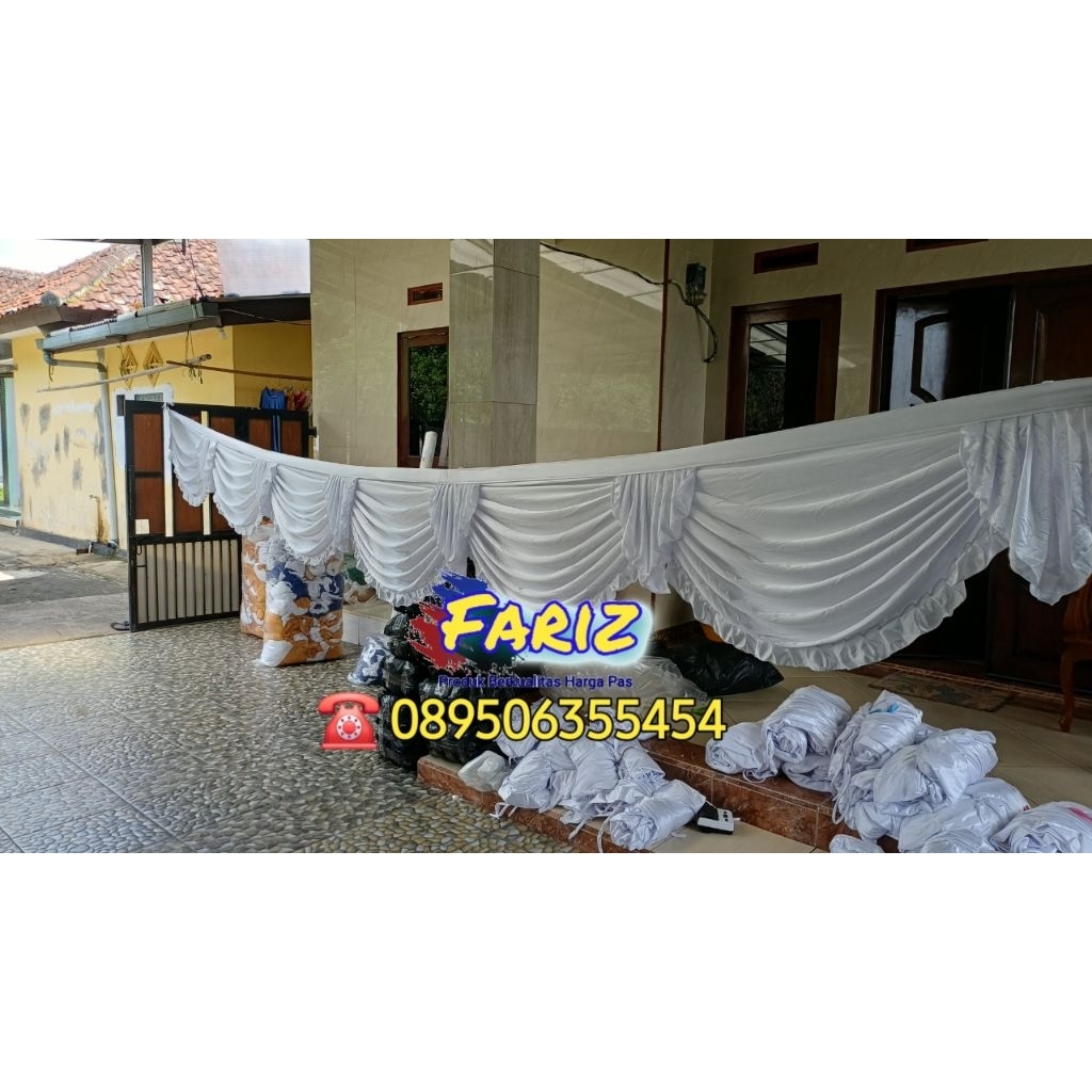 Rumbai Tenda Poni Tenda Rumbai dekorasi tenda Rumbai dekorasi