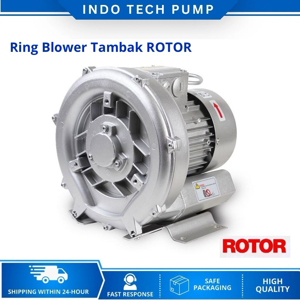 Ring Blower Tambak 750Watt 1HP 220V 1Phase Ring Blower ROTOR