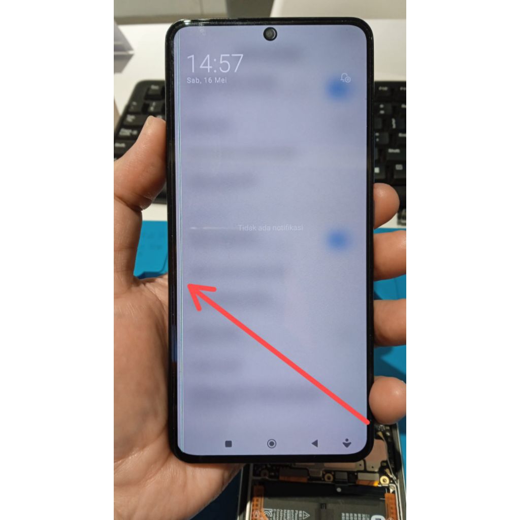 lcd Xiaomi 12t original copotan minus
