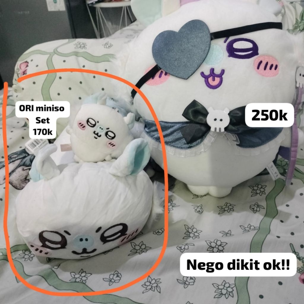 chiikawa momonga plushie
