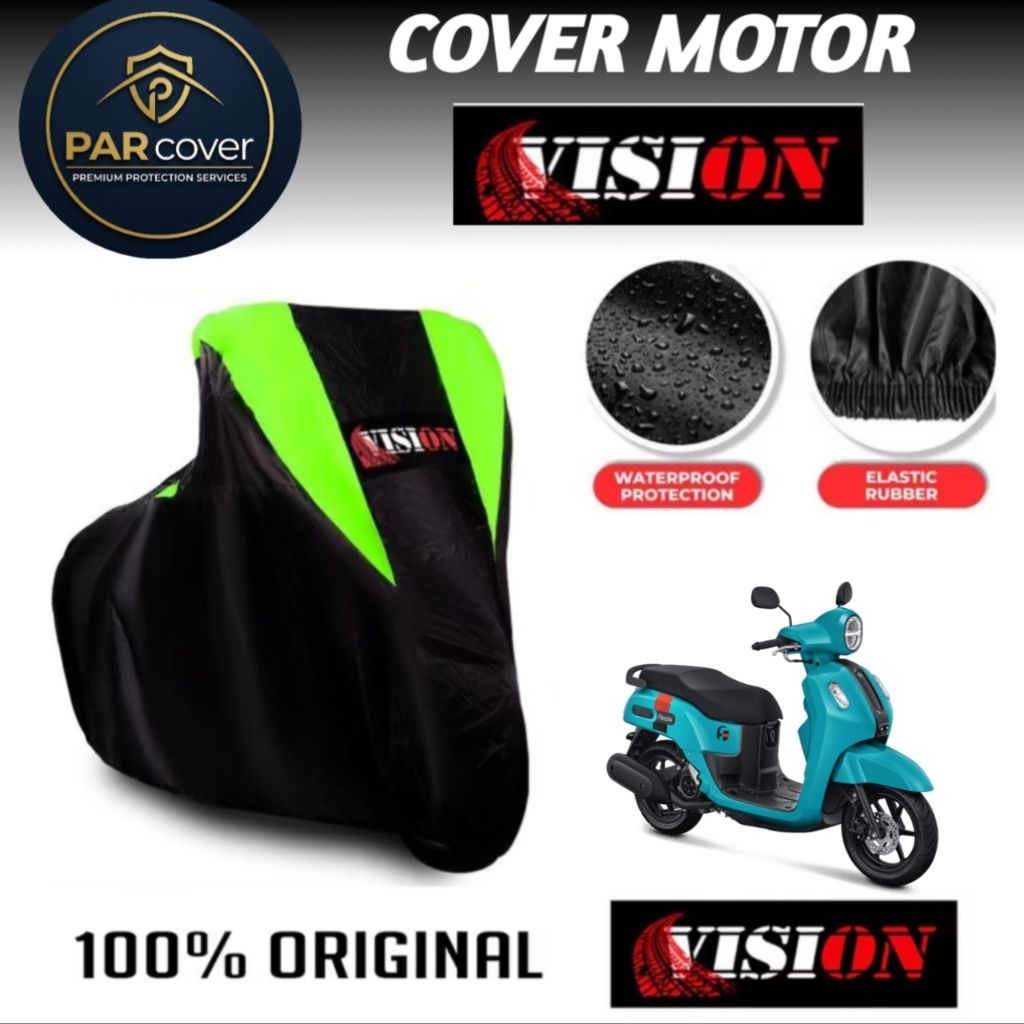 Cover Motor Yamaha Fazzio/ Selimut Motor Fazzio/ Jas Motor Yamaha Fazzio Berkualitas /Sarung Motor F