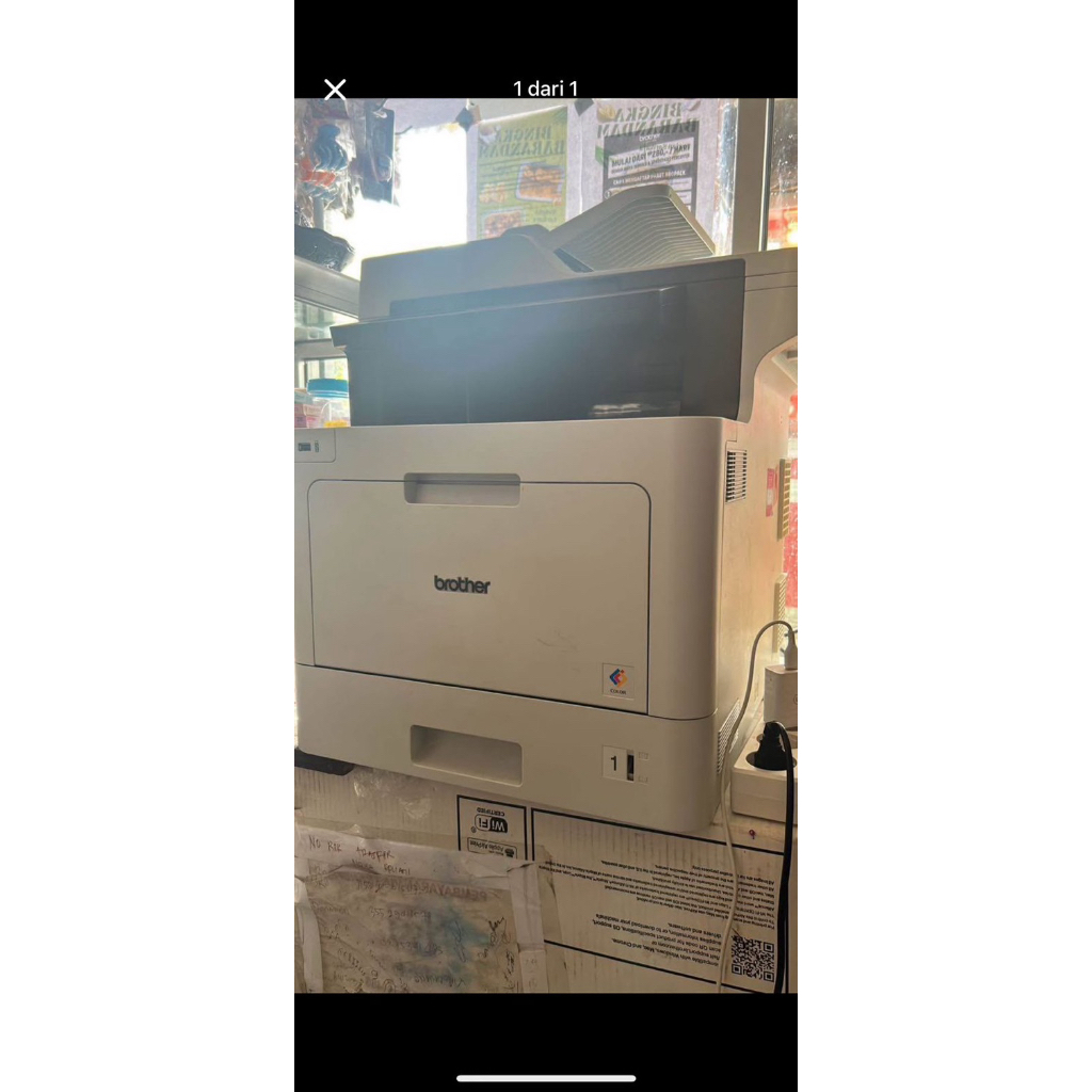 Mesin print bisa fotocopy sudah waena merk brother typeny broter MFC -L8900CDW