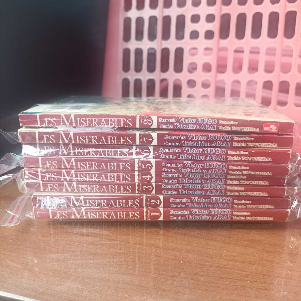 Komik les miserables fullset 1-8