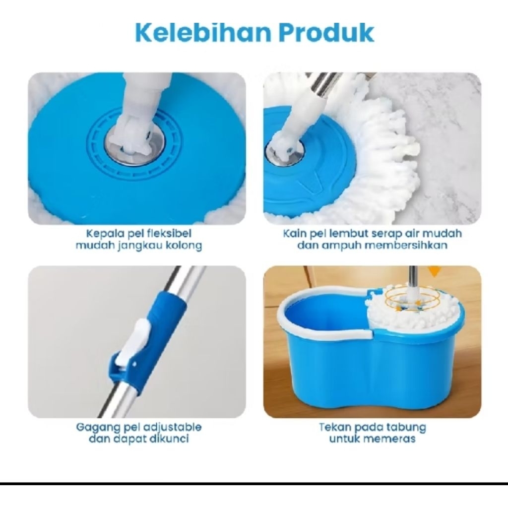 PEL /PEL MOP/SPIN MOP SET
