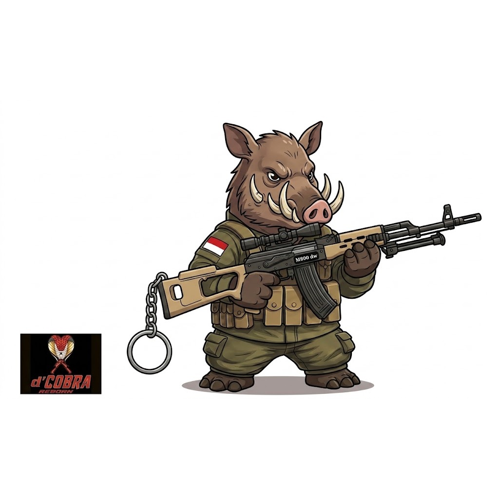 Mainan Hobi Replika Pajangan Model Rusa Menggunakan M890 M801 M378 M806 Outdoor Tactical SNI Trend