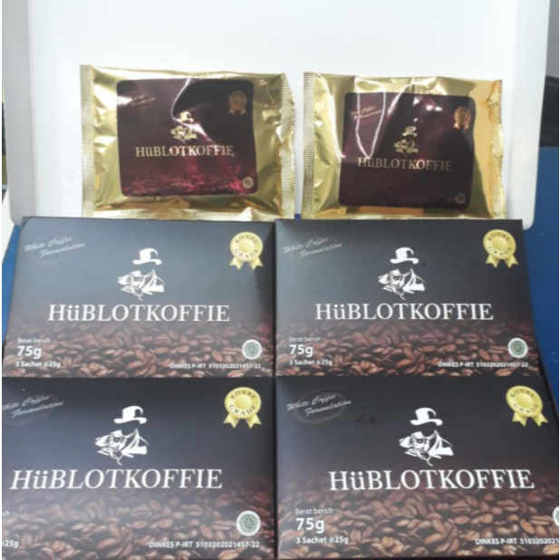 Kopi Sachet Praktis HUBLOT KOFFIEE Original