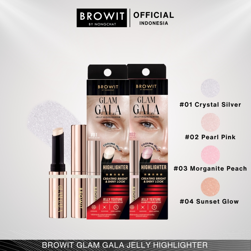 BROWIT Glam Gala Jelly Highlighter 2g Browit