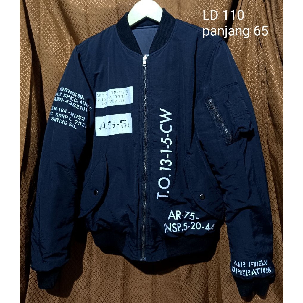 jaket bomber military hitam bolak balik jaket military bomber jaket bomber hitam bolak balik jaket b