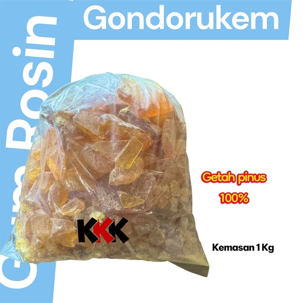 Gum rosin _ Gondorukem _ siongkah _ 1kg