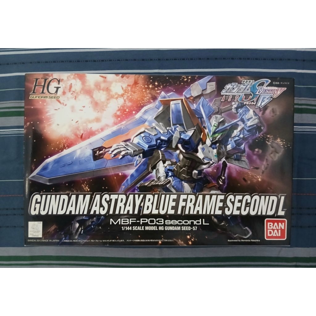BANDAI HG Gundam Astray Blue Frame Second L