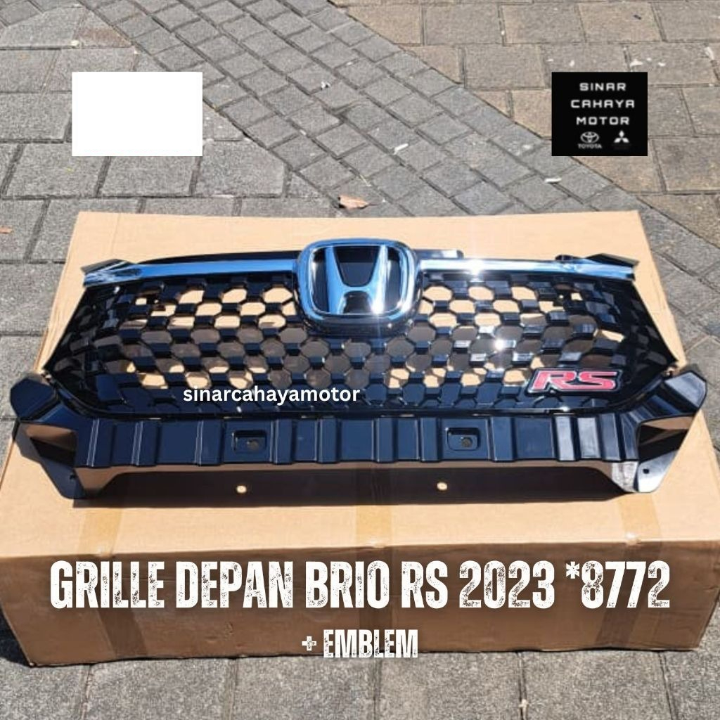 Grille Grill Ram Rambang Depan Honda Brio Rs 2023 *8772