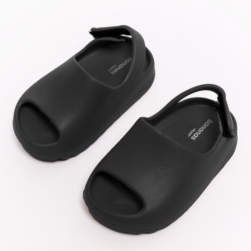 Bananas Slipper Sandal YZ Kids Black