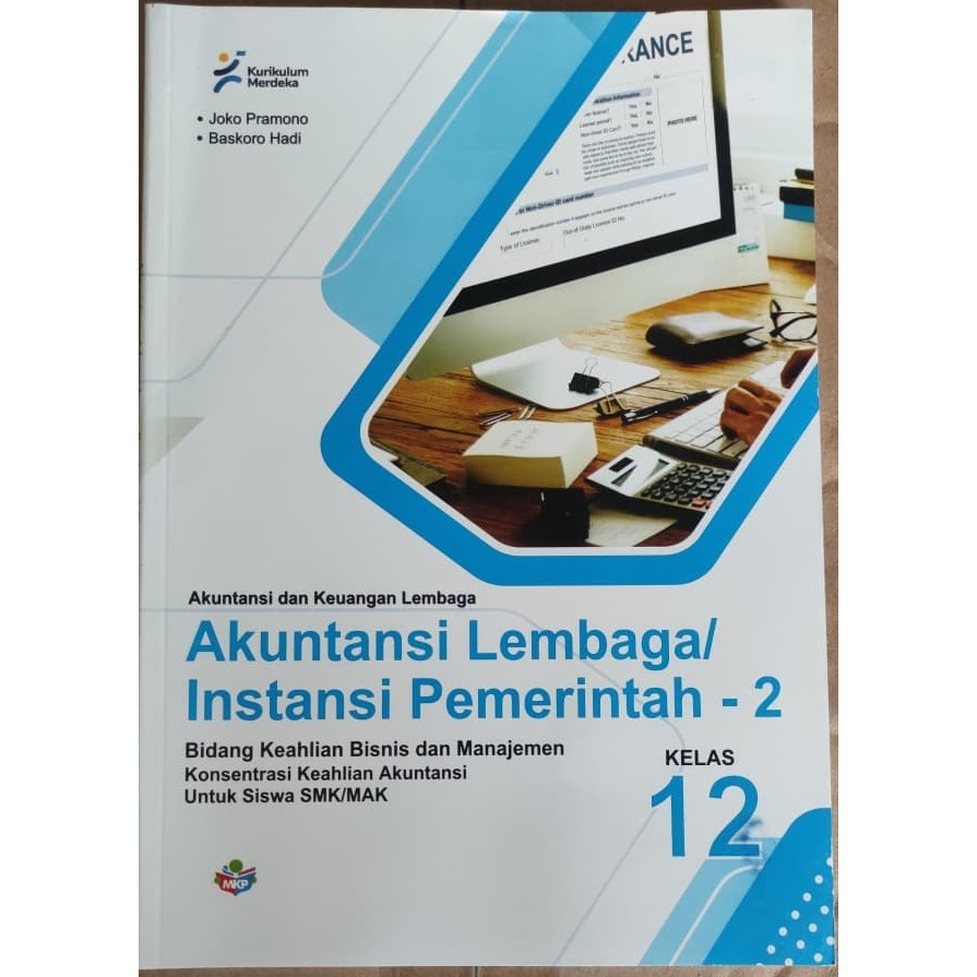 AKUNTANSI LEMBAGA/ INSTANSI PEERINTAH  -2 KLEAS 12