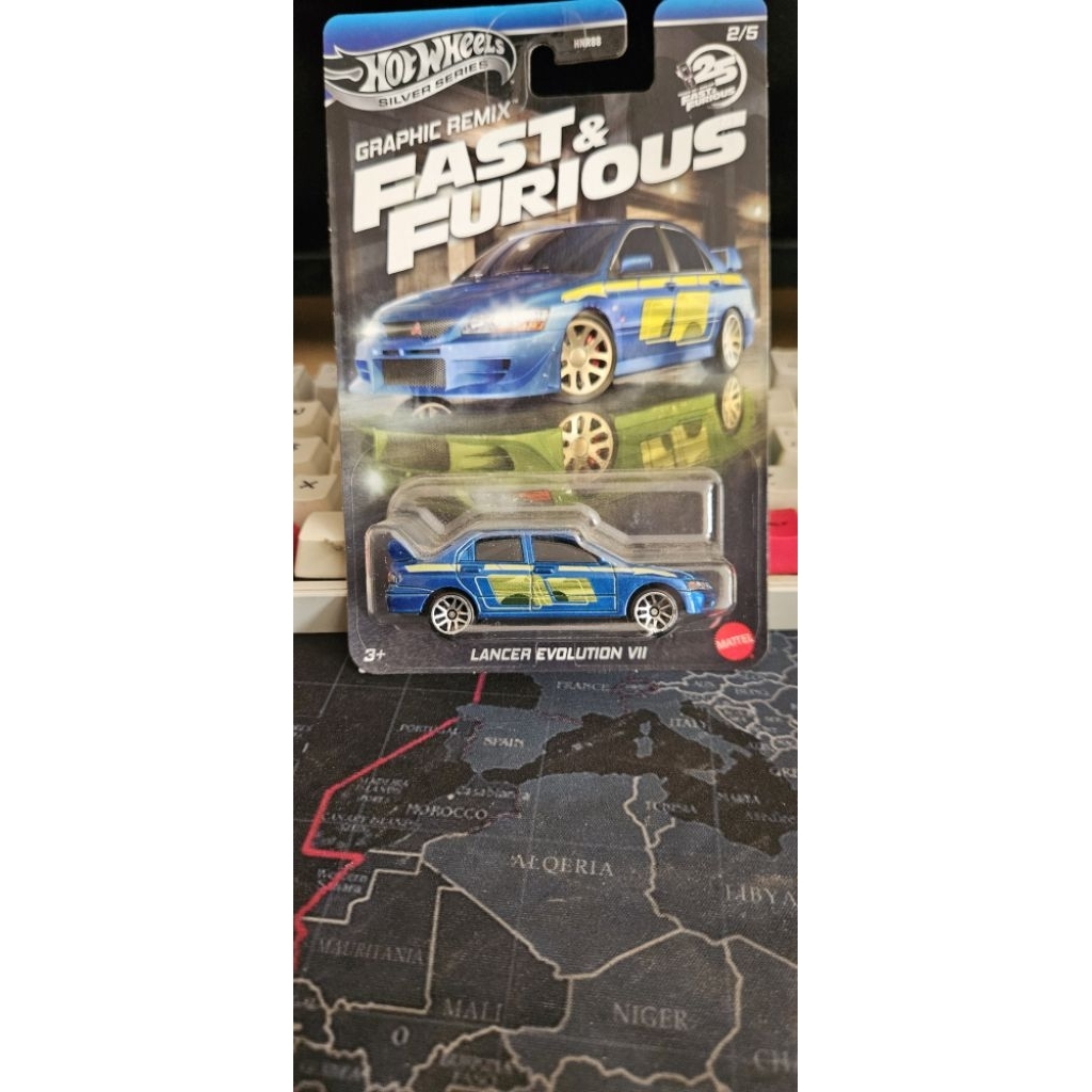 hot wheels fast and furious Mitsubishi lancer