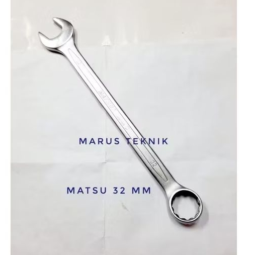 Kunci Ring Pas 32mm MATSU standard Japan bahan crv