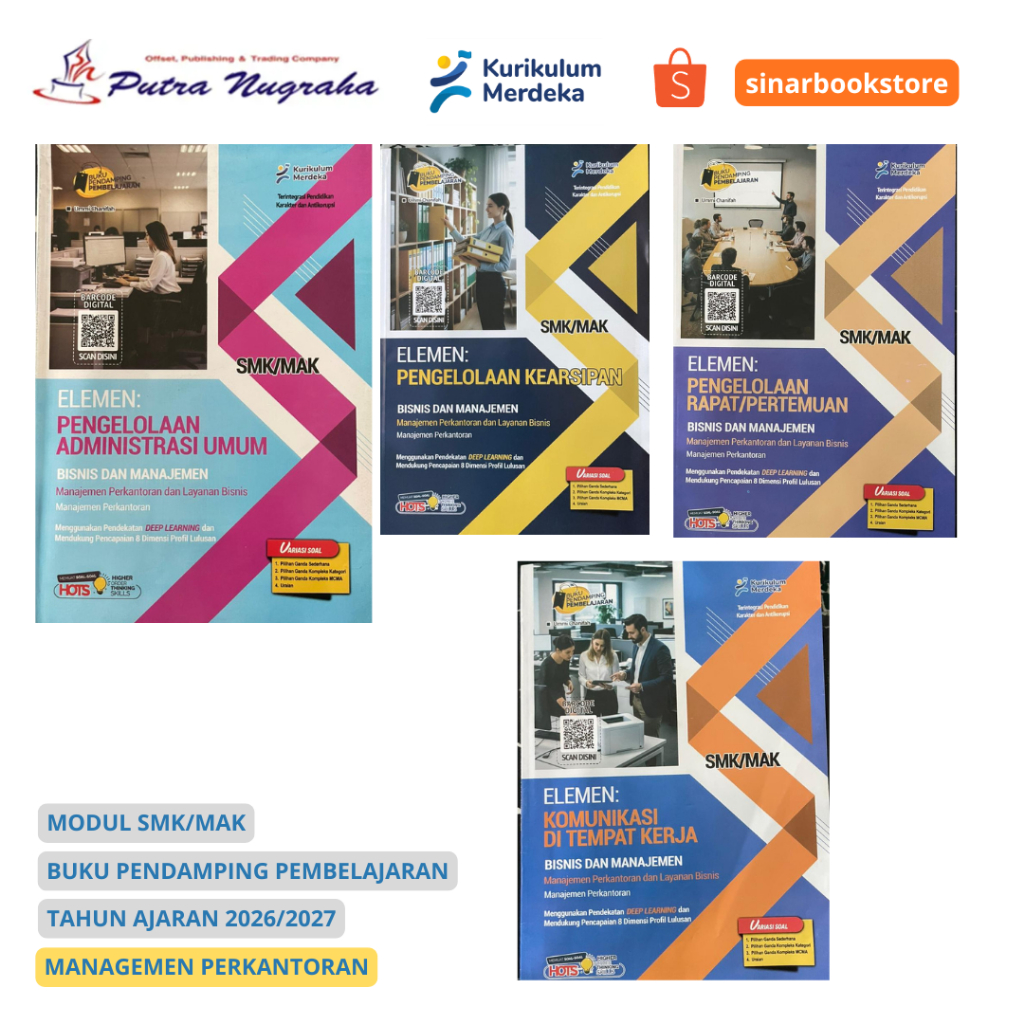 Modul SMK/MAK Managemen Perkantoran Kurikulum Merdeka Buku Pendamping Pembelajaran 2026/2027