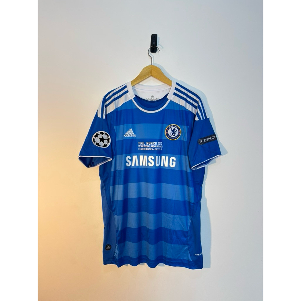 Jersey Chelsea Home 2012 Champions League Final Edition Drogba 11 – Size XL