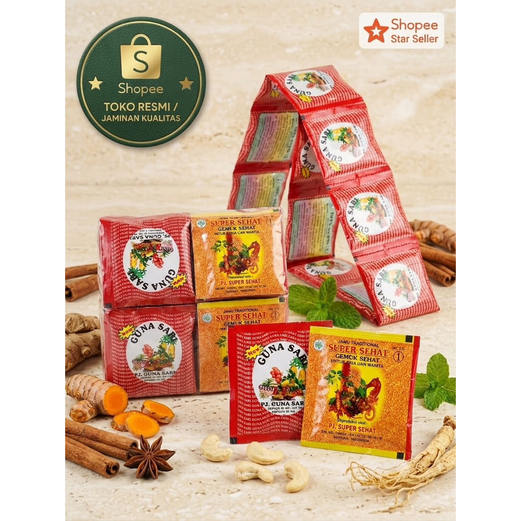 guna sari super sehat penggemuk badan tradisional