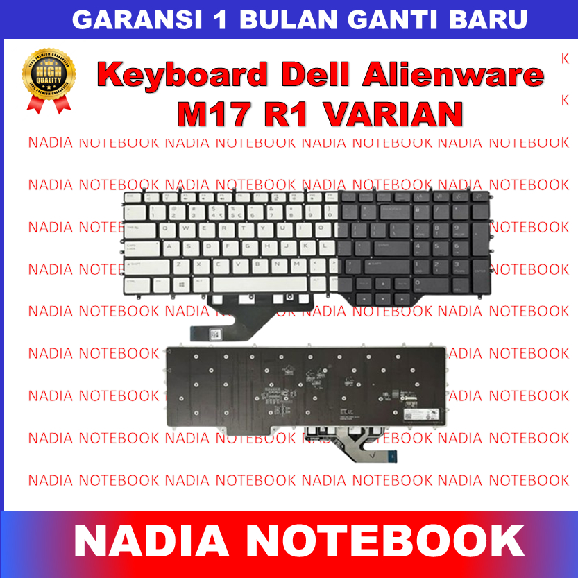 Keyboard Dell Alienware M17 R1 R2 R3 2C6KH 02C6KH 00V352 0V352