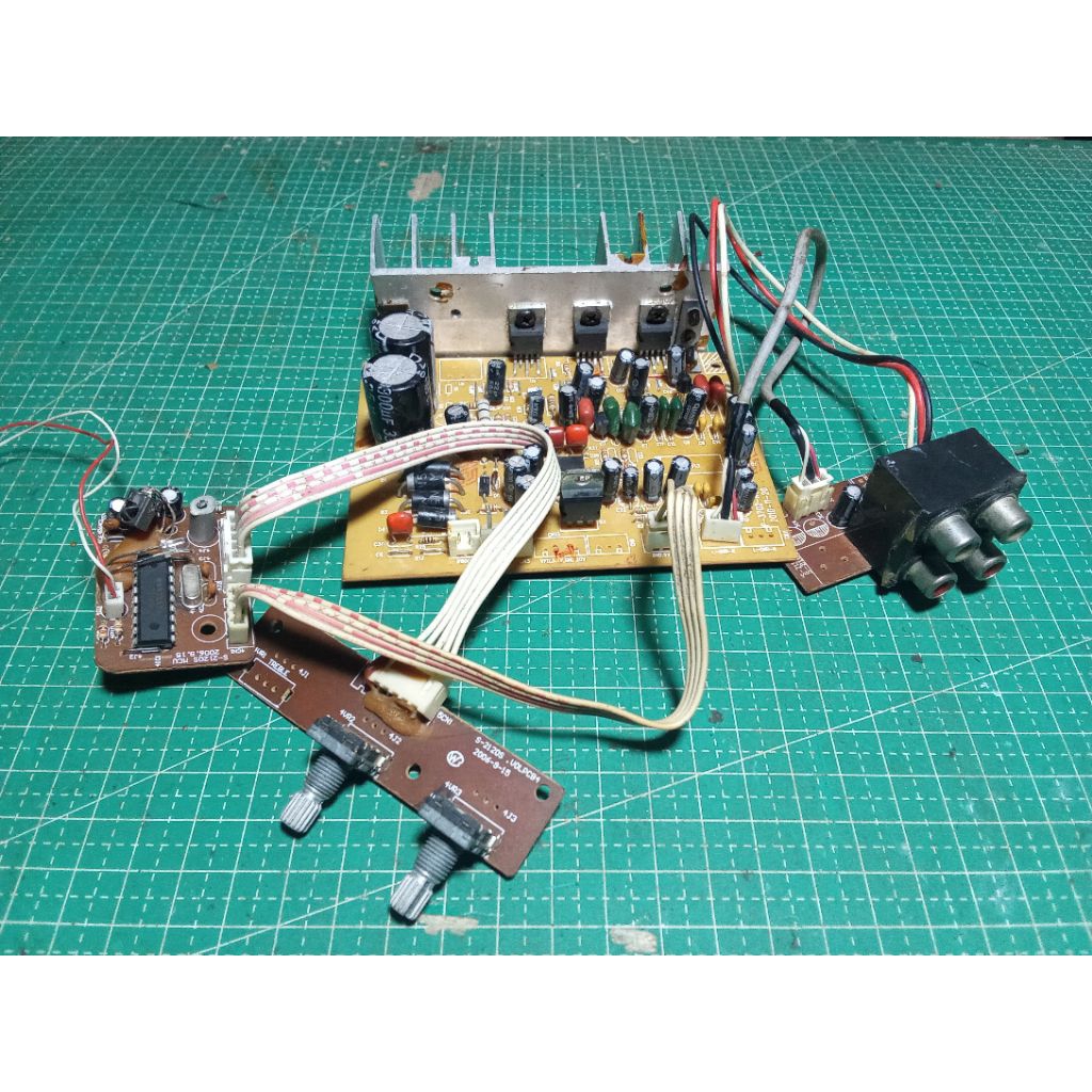 Ampli Subwoofer 2.1 Tone Control Digital