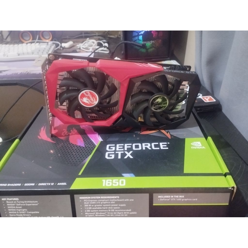 VGA Colorful Nvidia GeForce GTX 1650 Second