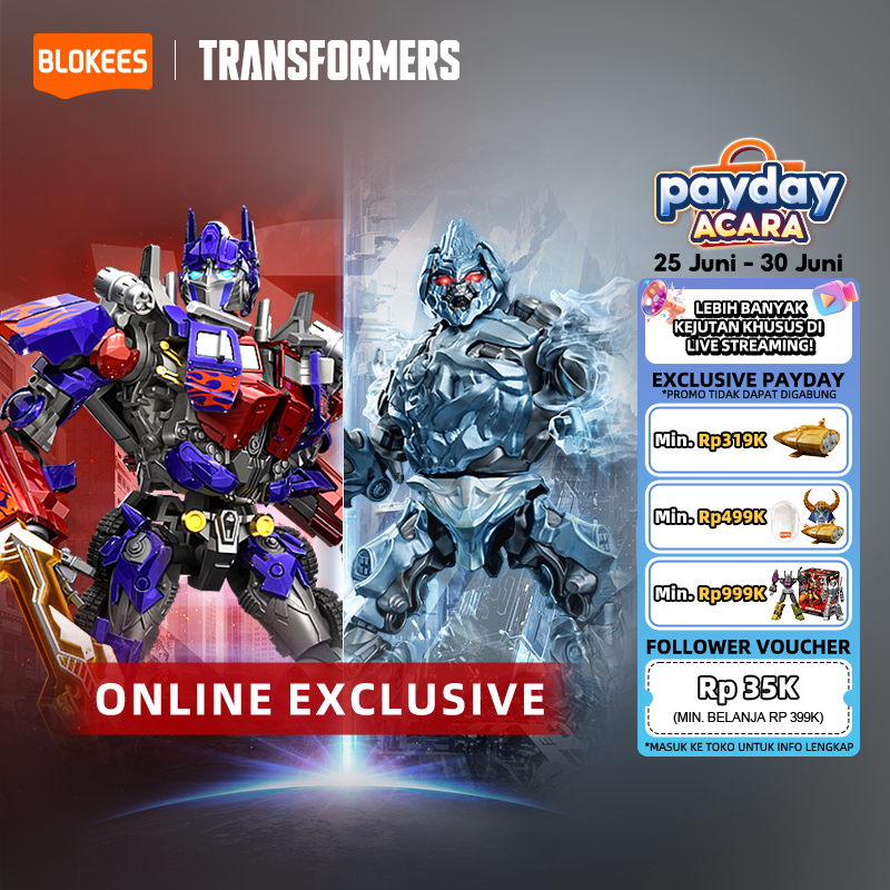[ONLINE EXCLUSIVE] Blokees Transformers LIMITED EDITION Classic Class EX Optimus Prime Megatron