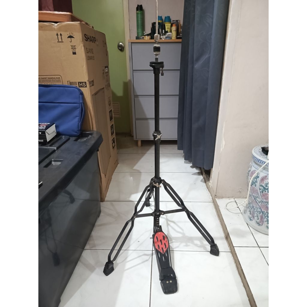Stand cymbal hihat medium