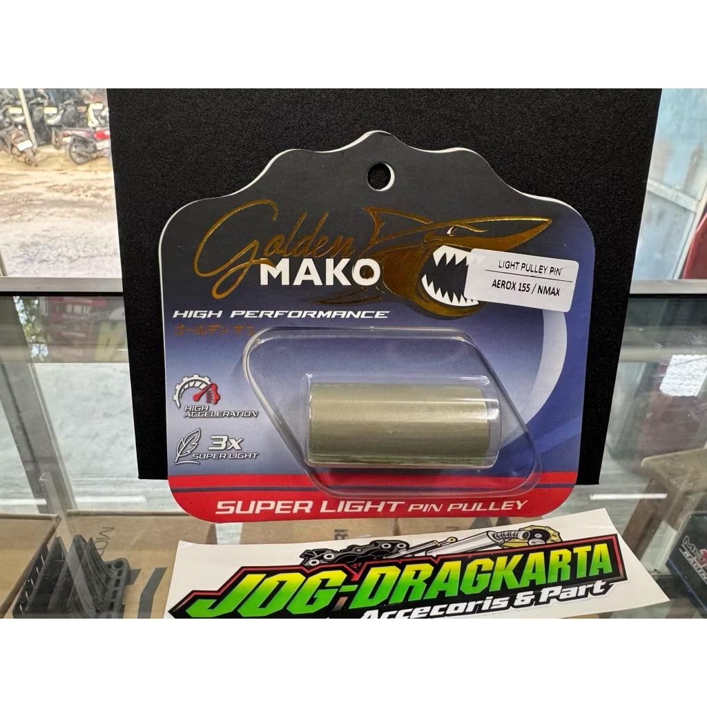 Bosh Bushing PIN Rumah Roller Pin Pulley Golden Mako Superlight Nmax Aerox Lexi ORIGINAL GOLDEN MAKO