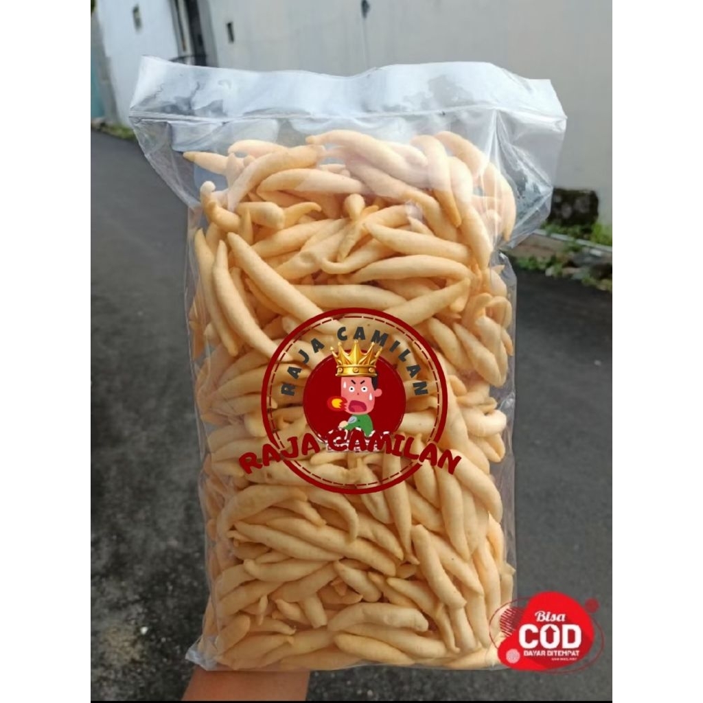 Cemilan Snack Telur Gabus Keju 250g SEDIA ECERAN - Renyah, Gurih, Halal