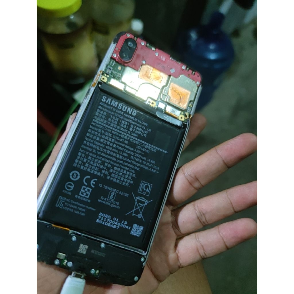 lcd samsung a10s oriyan cabutan joss ori cabutan ful.batreyy